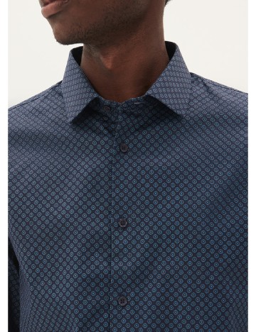 Camasa Matinique, bleumarin