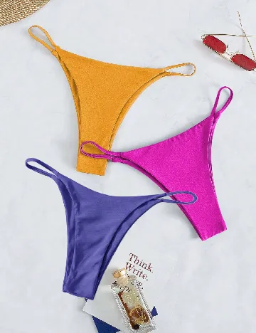 Set chiloti 3 perechi SHEIN, mix culori Mix culori