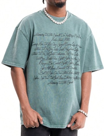 Tricou SHEIN, verde