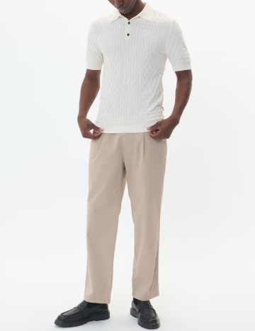 Tricou Matinique, ecru