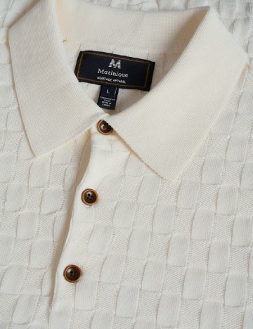 Tricou Matinique, ecru