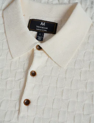 Tricou Matinique, ecru