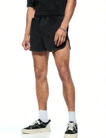Pantaloni scurti SHEIN, negru