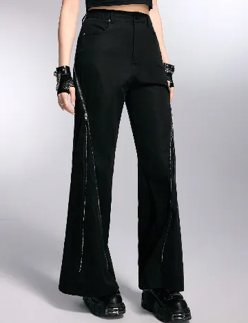 Pantaloni Romwe, negru