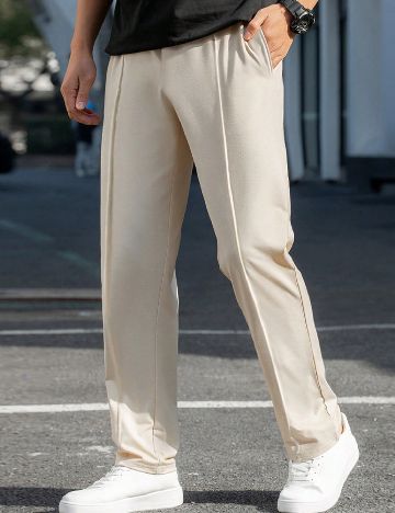 Pantaloni SHEIN, crem