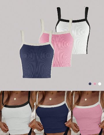 Set topuri SHEIN, mix culori