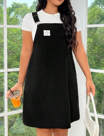 Rochie scurta SHEIN CURVE, negru