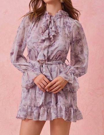 Rochie scurta SHEIN, mov