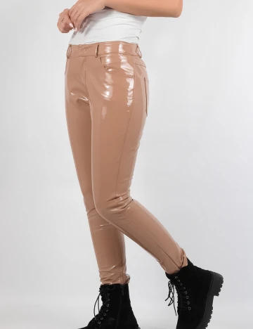 Pantaloni Motivi, bej Crem