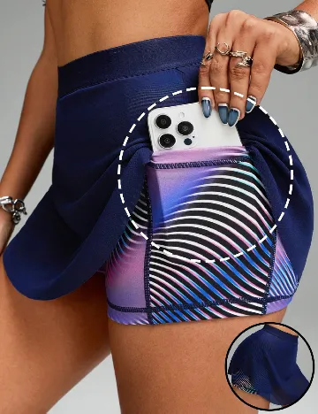 Fusta pantalon SHEIN, mix culori