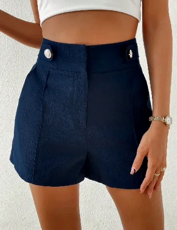 Pantaloni scurti SHEIN, bleumarin