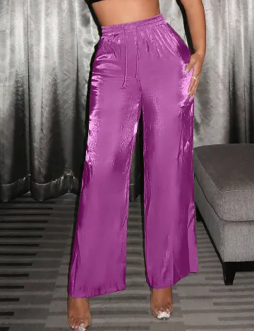 Pantaloni SHEIN, mov