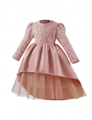 Rochie Shein Kids, roz Roz