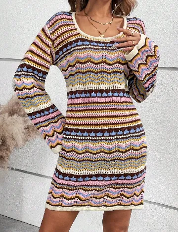 Rochie scurta SHEIN, mix culori Mix culori