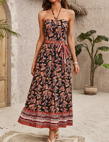 Rochie lunga SHEIN, negru