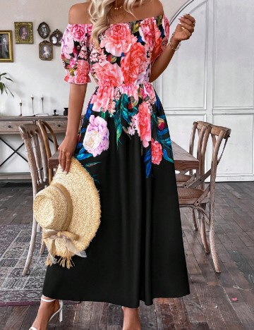 Rochie lunga SHEIN, negru