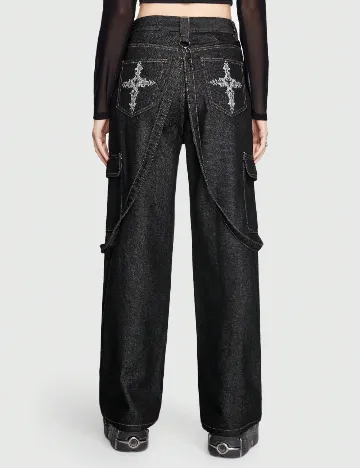 Blugi Romwe, negru