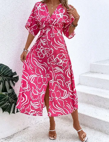 Rochie medie SHEIN, roz