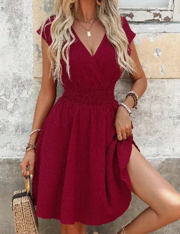 Rochie scurta SHEIN, rosu