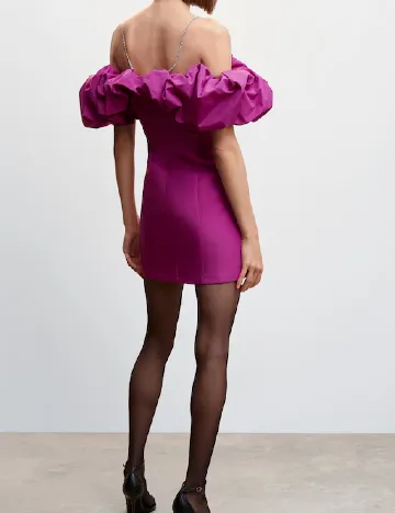 Rochie scurta Mango, magenta