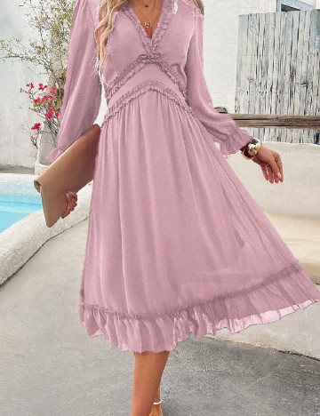 Rochie medie SHEIN, roz