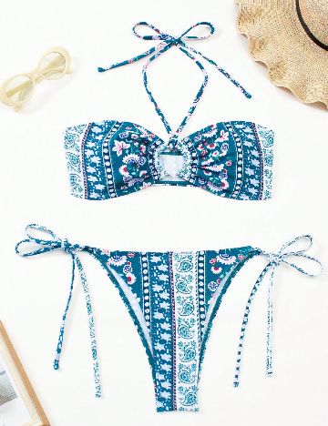 Costum de baie SHEIN, mix culori