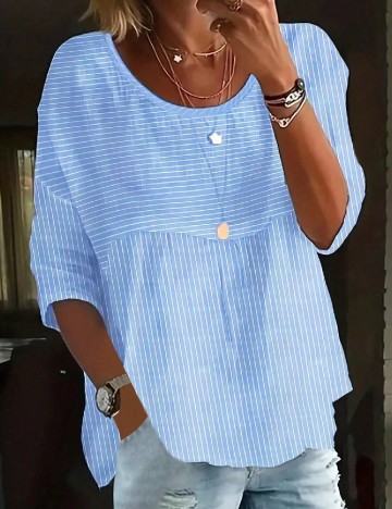 Bluza SHEIN, albastru