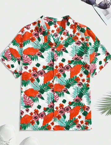 Camasa SHEIN Plus Size Men, mix culori