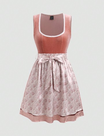 Rochie scurta SHEIN, roz