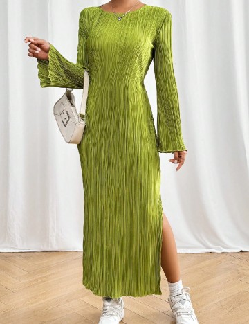 Rochie lunga SHEIN, verde