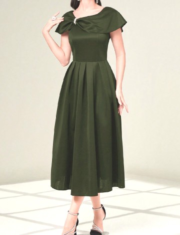 Rochie medie SHEIN, verde