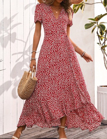 Rochie lunga SHEIN, roz