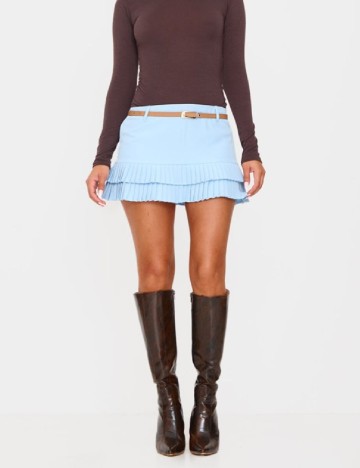 Fusta PRETTYLITTLETHING, albastru