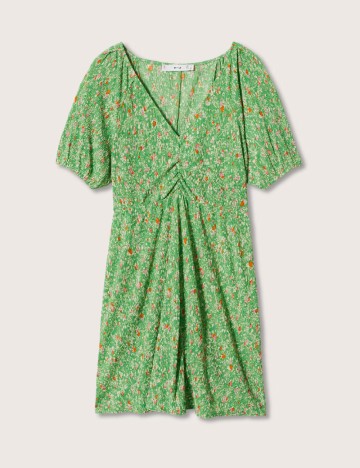 Rochie scurta Mango Violeta, verde