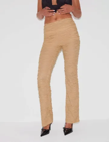 Pantaloni PRETTYLITTLETHING, crem Crem