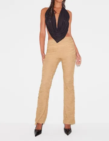 Pantaloni PRETTYLITTLETHING, crem Crem