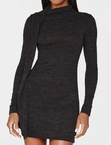 Rochie scurta PRETTYLITTLETHING, negru Negru