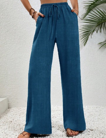 Pantaloni SHEIN, albastru
