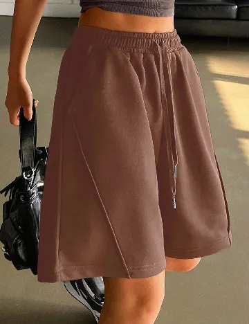 Pantaloni scurti Dazy, maro