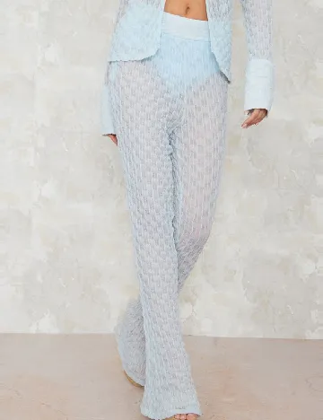 Pantaloni PRETTYLITTLETHING, bleu