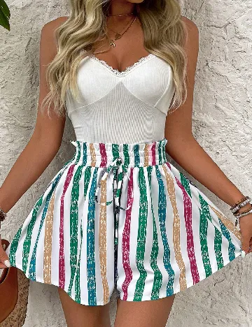 Pantaloni scurti SHEIN, mix culori