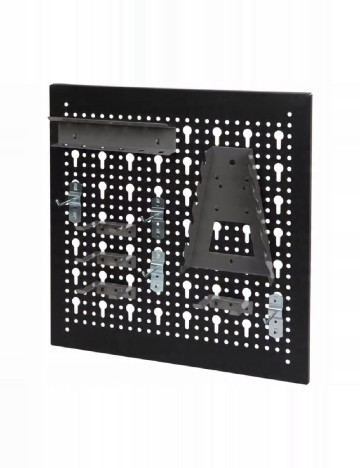 Tabla de perete pentru scule ACTION, negru