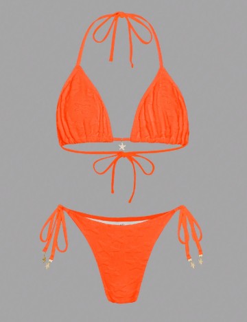 Costum de baie SHEIN, portocaliu