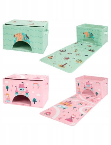 Organizator de jucarii Absolu Chic, roz