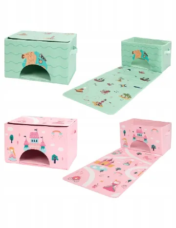 Organizator de jucarii Absolu Chic, roz