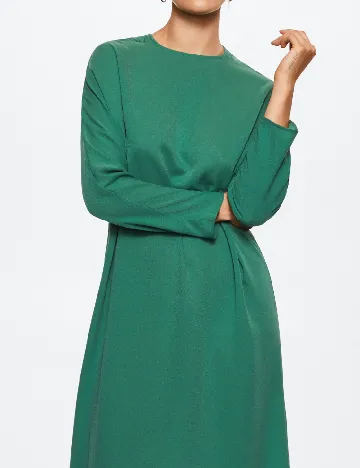 Rochie medie Mango, verde