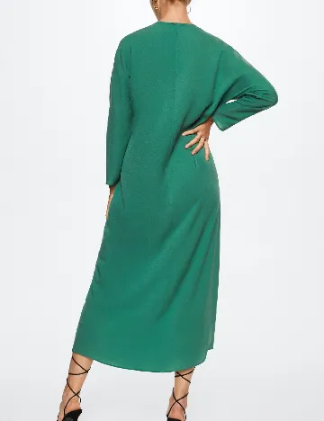 Rochie medie Mango, verde