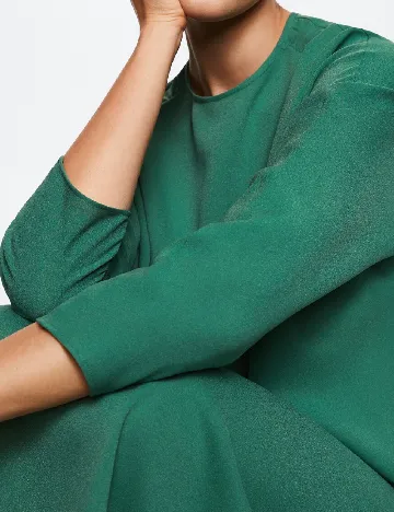 Rochie medie Mango, verde
