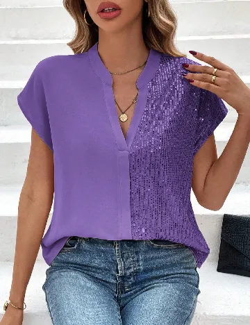Bluza SHEIN, mov