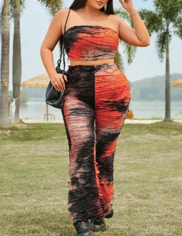 Compleu SHEIN CURVE, mix culori